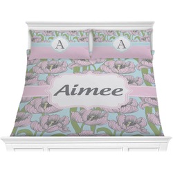 Wild Tulips Comforter Set - King (Personalized)