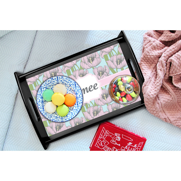 Wild Tulips Black Tray - Lifestyle (UPDATED)