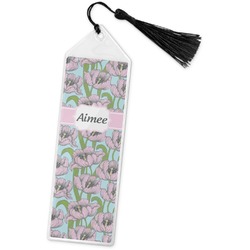 Wild Tulips Book Mark w/Tassel (Personalized)