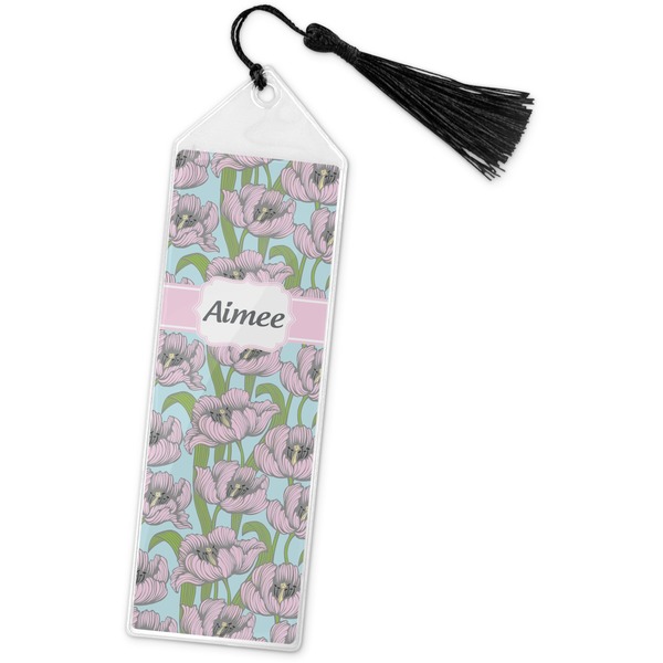 Custom Wild Tulips Book Mark w/Tassel (Personalized)