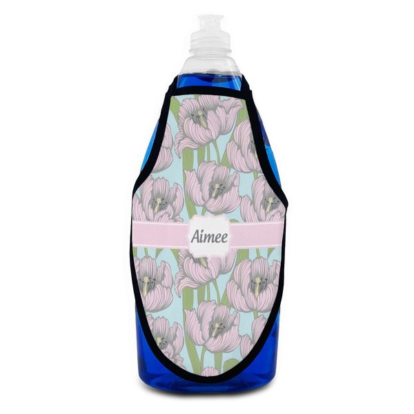Wild Tulips Bottle Apron - Soap - FRONT