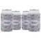 Wild Tulips Can Cooler (12 oz) - Set of 4 w/ Name or Text