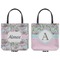 Wild Tulips Canvas Tote - Front and Back
