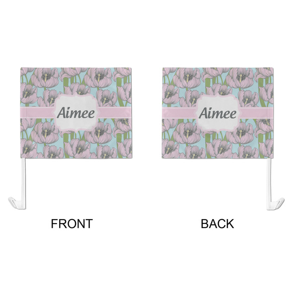 Wild Tulips Car Flag - Large - APPROVAL