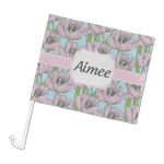 Wild Tulips Car Flag - Large (Personalized)