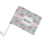 Wild Tulips Car Flag - Small w/ Name or Text