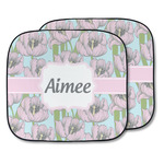Wild Tulips Car Sun Shade - Two Piece (Personalized)