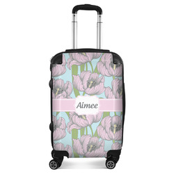 Wild Tulips Suitcase - 20" Carry On (Personalized)