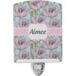 Wild Tulips Ceramic Night Light (Personalized)