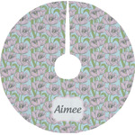 Wild Tulips Tree Skirt (Personalized)