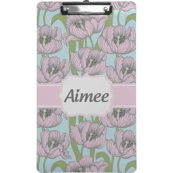 Custom Wild Tulips Clipboard (Legal Size) (Personalized)