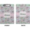 Wild Tulips Clipboard (Letter) (Front + Back)