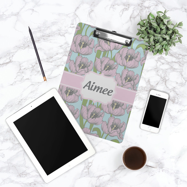 Wild Tulips Clipboard - Lifestyle Photo
