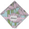 Wild Tulips Cloth Dinner Napkin - Single w/ Name or Text