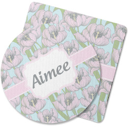 Wild Tulips Rubber Backed Coaster (Personalized)