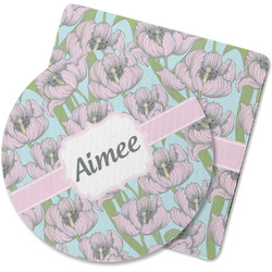 Wild Tulips Rubber Backed Coaster (Personalized)