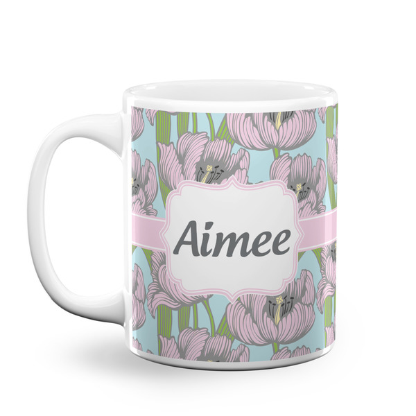 Custom Wild Tulips Coffee Mug (Personalized)