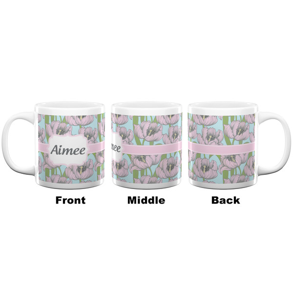 Wild Tulips Coffee Mug - 20 oz - White APPROVAL