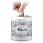 Wild Tulips Coin Bank (Personalized)