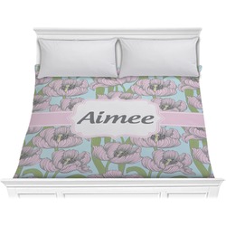 Wild Tulips Comforter - King (Personalized)