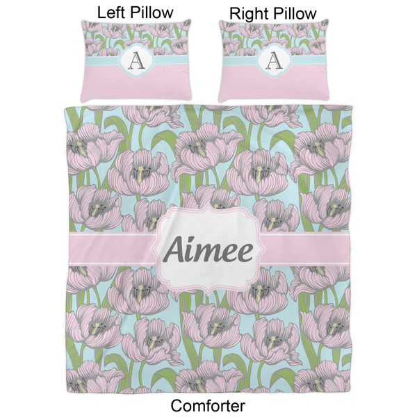 Wild Tulips Comforter Set - Queen - Approval