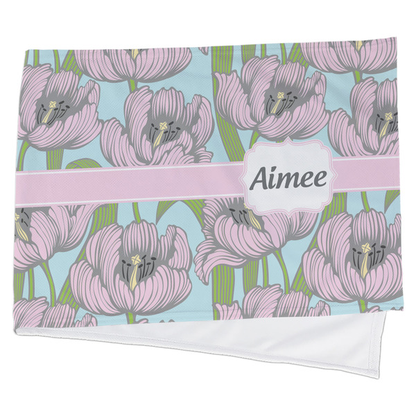 Custom Wild Tulips Cooling Towel (Personalized)