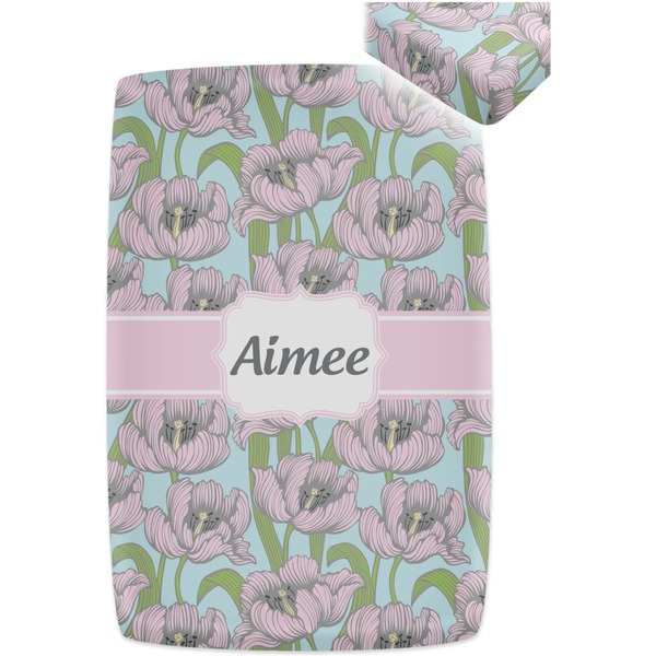 Wild Tulips Crib Fitted Sheet - Apvl