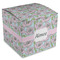 Wild Tulips Cube Favor Gift Box - Front/Main