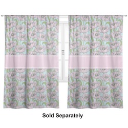 Wild Tulips Curtain Panel - Custom Size