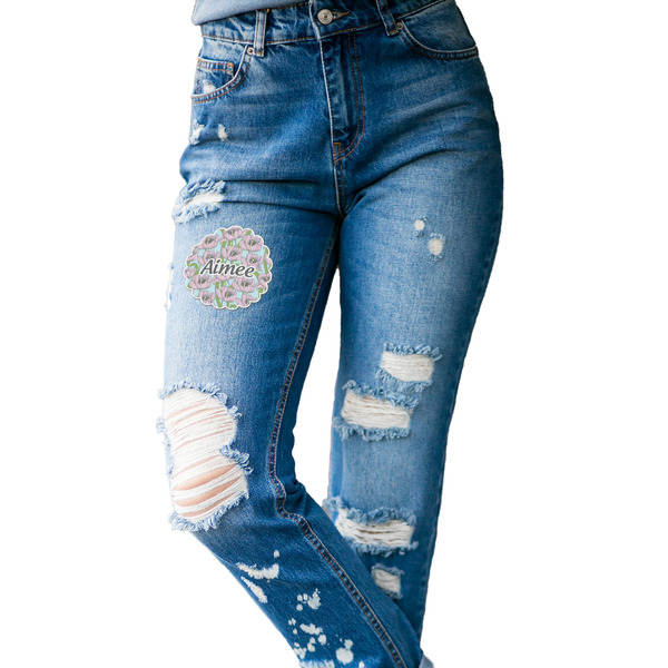 Wild Tulips Custom Shape Iron On Patches - L - single APPROVAL