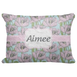 Wild Tulips Decorative Baby Pillowcase - 16"x12" (Personalized)