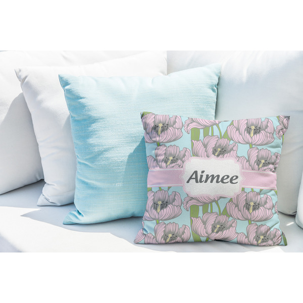 Wild Tulips Decorative Pillow Case - LIFESTYLE 2
