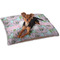 Wild Tulips Dog Bed - Small w/ Name or Text