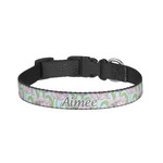 Wild Tulips Dog Collar - Large (Personalized)