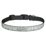 Wild Tulips Dog Collar (Personalized)
