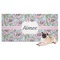 Wild Tulips Dog Towel (Personalized)