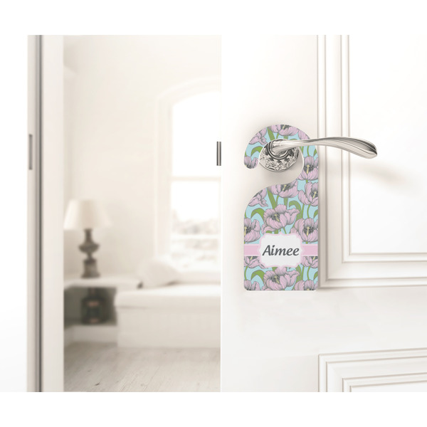 Wild Tulips Door Hanger - LIFESTYLE