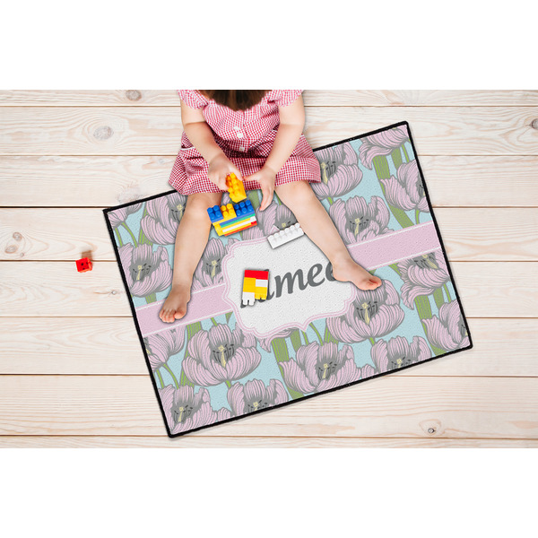 Wild Tulips Door Mats - LIFESTYLE kid