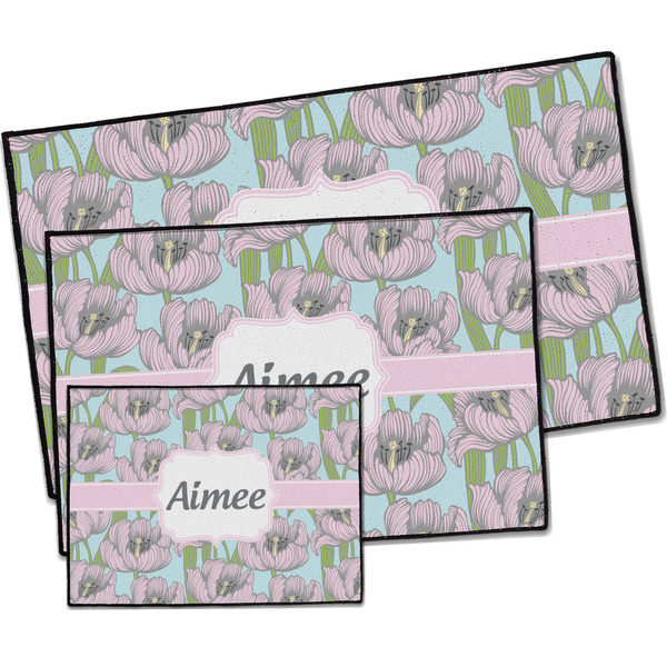 Wild Tulips Door Mats - PARENT MAIN
