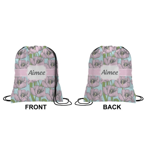 Wild Tulips Drawstring Backpack