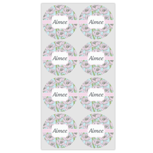 Wild Tulips Drink Topper - Medium - Set of 12