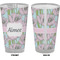 Wild Tulips Pint Glass - Full Color - Front & Back Views