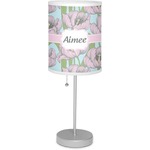 Wild Tulips 7" Drum Lamp with Shade (Personalized)