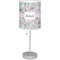 Wild Tulips Lamp with Drum Shade (Personalized)
