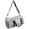 Wild Tulips Duffle bag with side mesh pocket