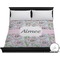 Wild Tulips Duvet Cover - King (Personalized)