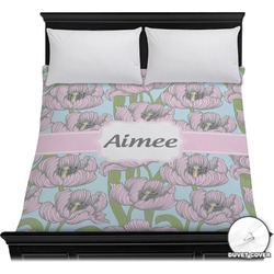 Wild Tulips Duvet Cover - Full / Queen (Personalized)