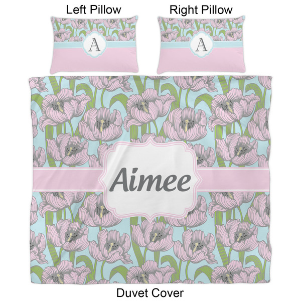 Wild Tulips Duvet Cover Set - King - Approval