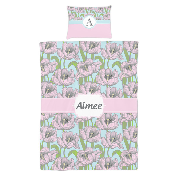 Wild Tulips Duvet Cover Set - Twin - Alt Approval