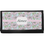 Wild Tulips Canvas Checkbook Cover (Personalized)
